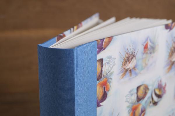 Beautiful photo album with colorful fish Children's photo album
